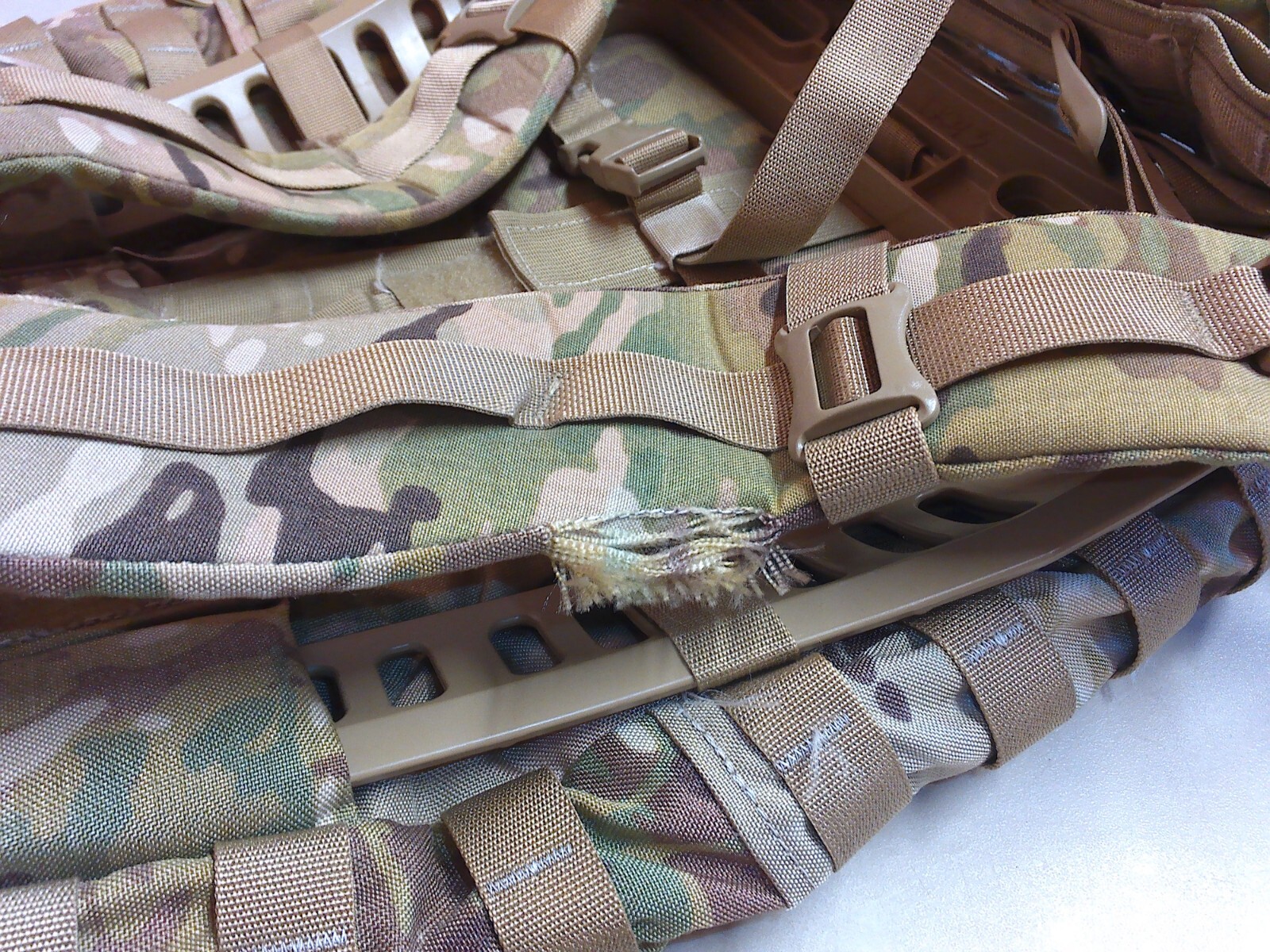 US Military Issue Multicam OCP Camo MOLLE II Medium Ruck Sack Back Pack Setup eBay