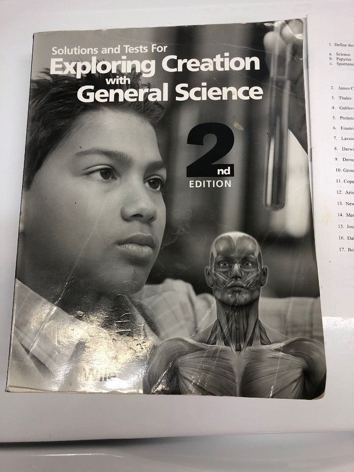 Apologia General science SET (2nd Ed) Textbook, Solutions/Test Book | eBay