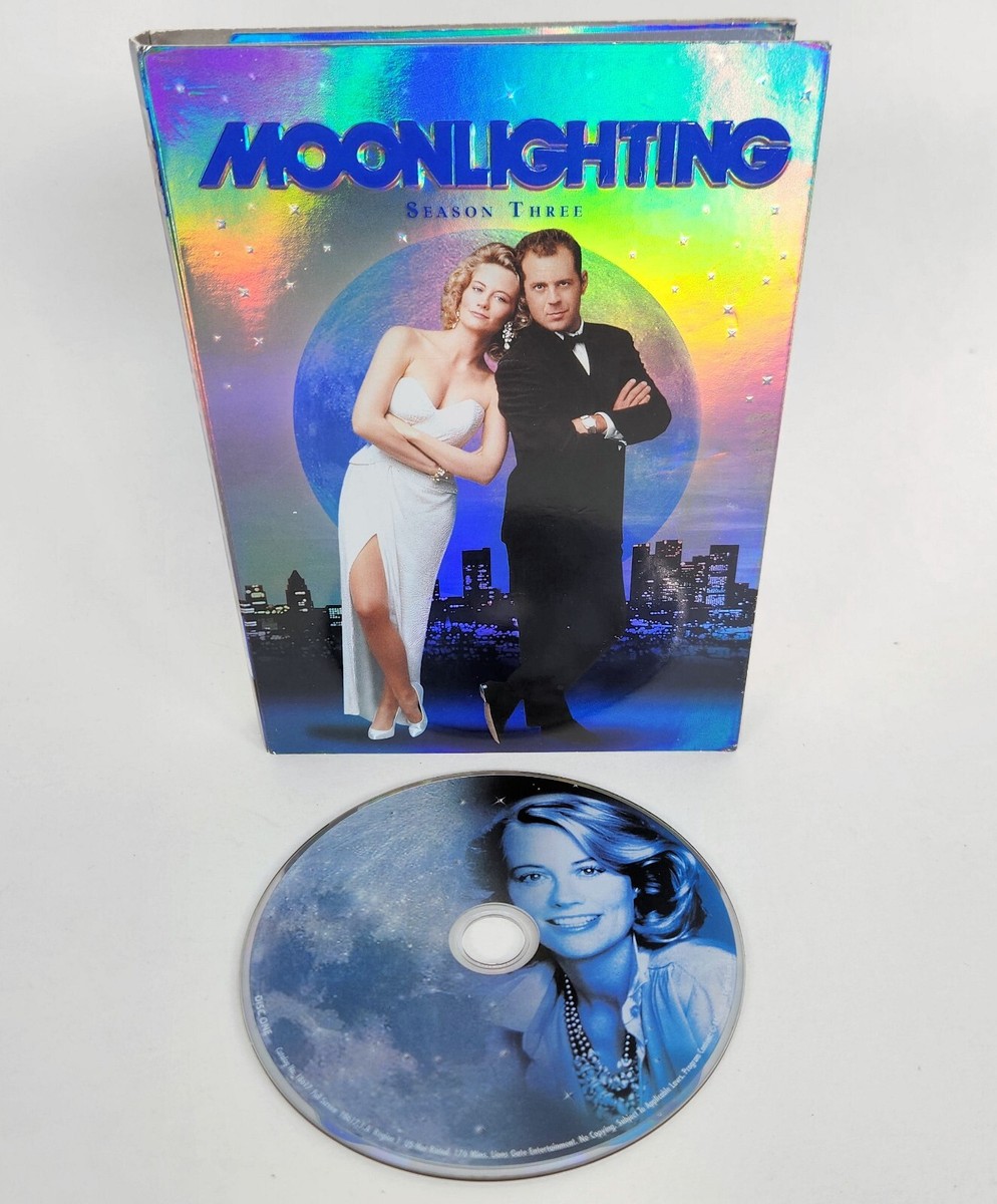 Moonlighting TV Series Bruce Willis Cybill Shepherd DVD