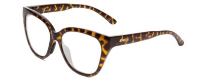 Smith Optics Era Designer Lesebrille Vintage Schildplatt Havanna Gold Cateye 55