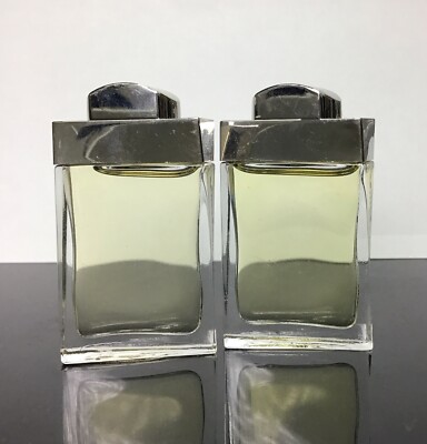 Salvatore Ferragamo Pour Homme Eau De Toilette Mini Splash 0.17 Fl Oz. LOT OF 2