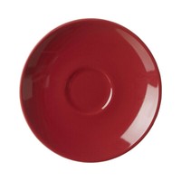 Ritzenhoff Und Breker Doppio Espresso Untertasse Aus Porzellan Rot