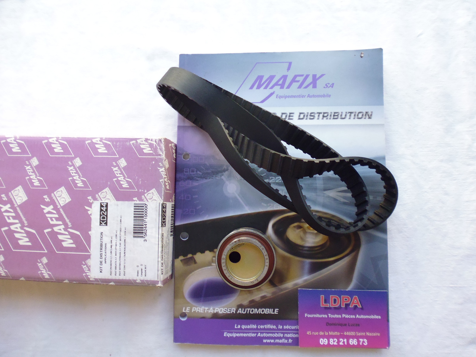 Kit distribution FIAT Uno Ritmo Fiorino LDPA44 résout les sifflements courroie