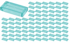 ☀️Lego 1x2 Trans-Light Blue Tiles x100 Building Ice Piece Bulk Lot Legos #3069b