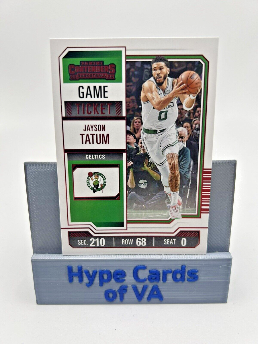 JAYSON TATUM 2023-24 Panini Contenders Red Parallel #77