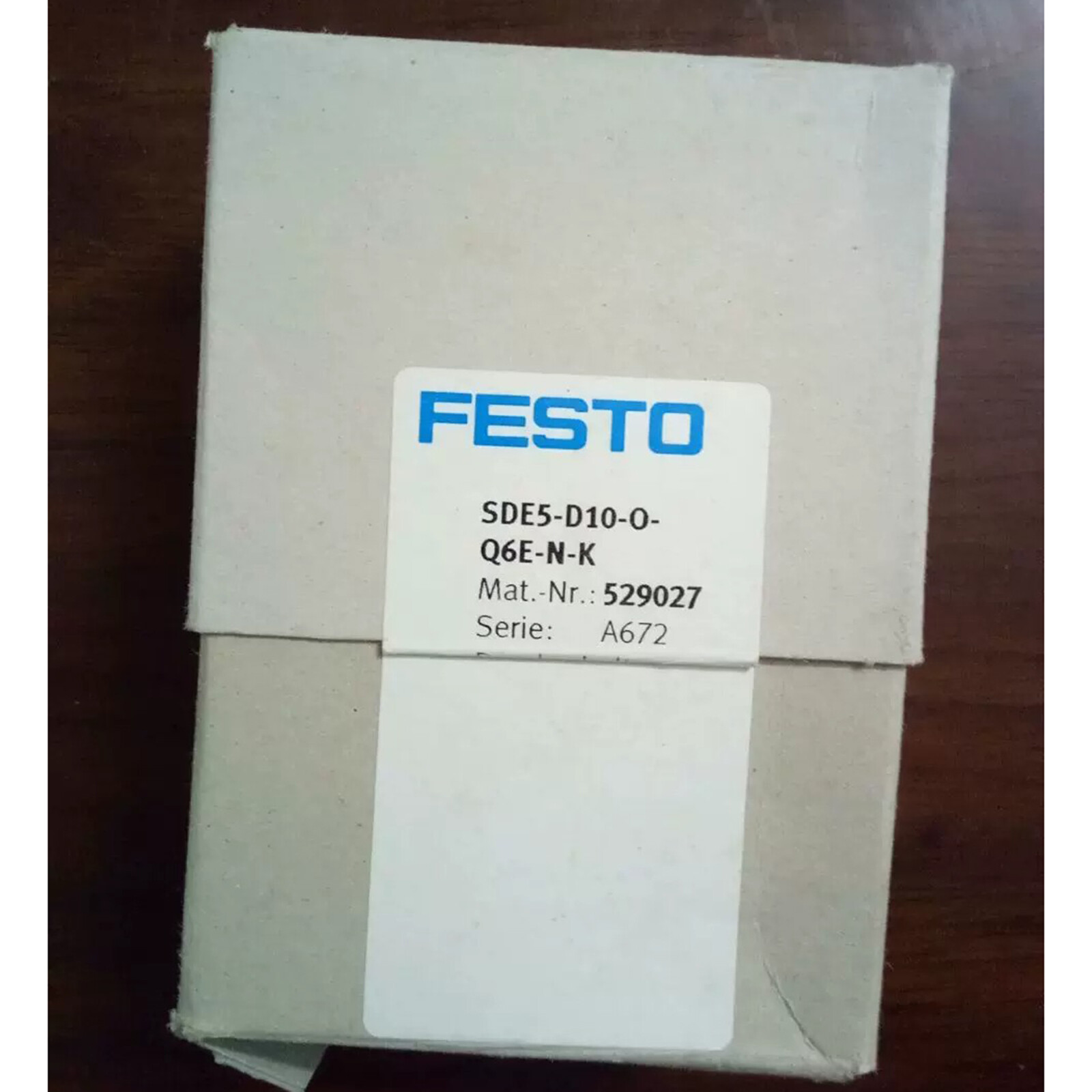 1PC FESTO Pressure Sensor SDE5-D10-O-Q4E-P-K 529027 New Expedited Shipping