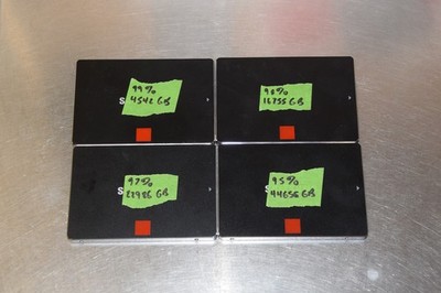 Lot 4 Samsung 850 Pro 1TB SATA SSD MZ-7KE1T0 95-99% Health Latest Firmware
