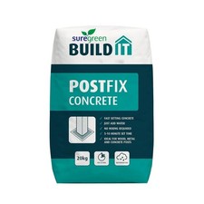Suregreen PostFix Concrete Mix 20kg Fence Post Repair Ready Mixed Cement Ready