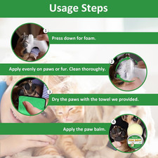 Dog Paw Cleaner, No-Rinse Pet Paw Cleanser for Dogs Large Medium Small XL Bre...