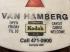 Vintage Kodak camera advertising thermometer — photo 3