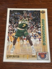 1991-92 Upper Deck Rookie Standouts Gary Payton #R1 HOF