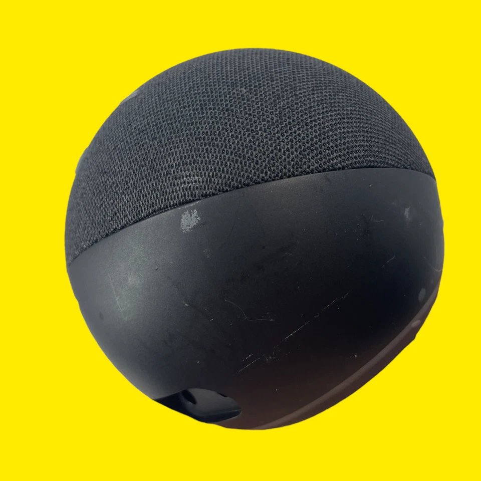 ЛОТ ИЗ 2 умных динамиков Amazon Echo Dot 4-го поколения B7W64E черные #1949 z50/2 - Изображение 4 из 4