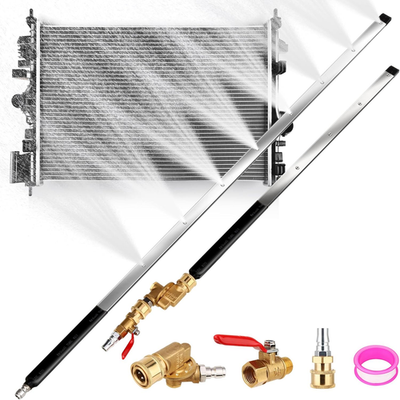 #ad 48quot; and 24quot; Radiator Cleaning Wand Set 8 Nozzle Tips Pressure Washer Wand with $79.45