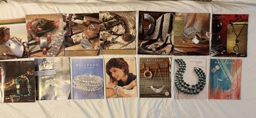 RARE - Lot of 13 Silpada Designs Catalogs From 2004-2015. Plus Spring Sup 2007