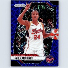 2024 Panini Prizm WNBA Tamika Catchings #40 Blue Velocity Prizms Indiana Fever