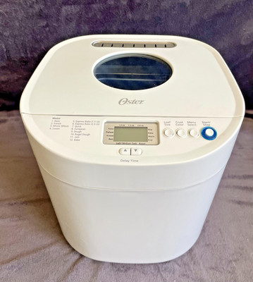 Oster Bread Maker Express Bake White 2 lb Loaf Type BM-1 Model CKSTBRTW20