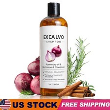 🔥EXCALVO Shampoo With Rosemary Oil, Red Onion, Cinnamon, Prevent Hair Loss 2026