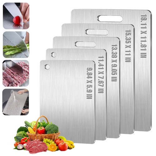 Titanium Cutting Board - 2025 New titanium cutting boards for kitchen,Double-...