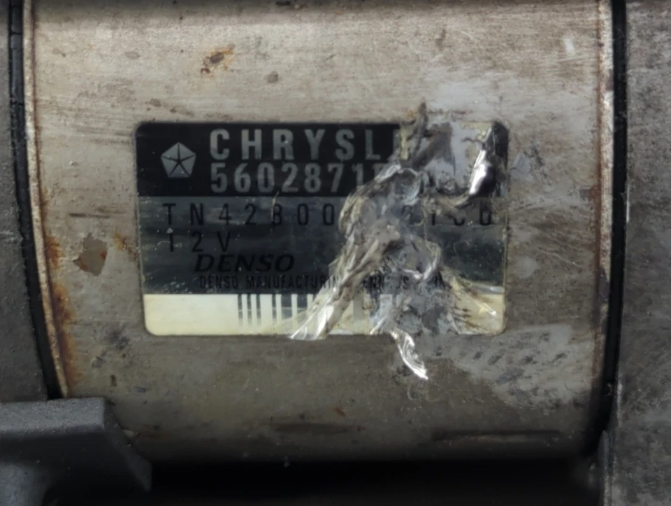 2002-2003 Dodge Durango motor de arranque de carro solenóide fabricante de equipamento original PIYY1 - Imagem 2 de 4