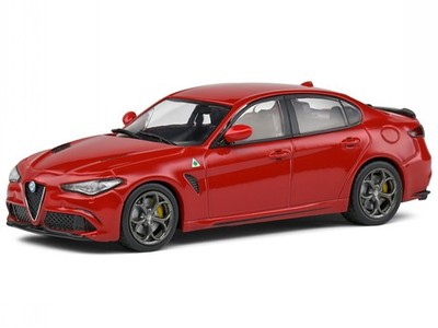Alfa Romeo Giulia Quadrifoglio Verde red diecast model car S4313103 Solido 1:43