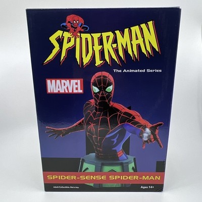 Marvel Animated SPIDER-SENSE SPIDER-MAN Bust Statue Figure - SDCC 2022 Exclusive