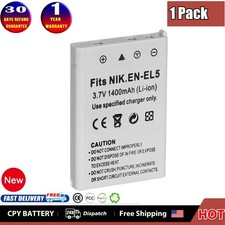 1-Pack EN-EL5 Battery for Nikon Coolpix P3 P4 P80 P90 P100 P500 P510 P520 P530