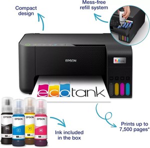 Epson EcoTank ET-2860 / 2820 / A4 Multifunktionsdrucker + WLAN WLAN + Tinten
