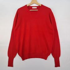Maglione Ballantyne in puro cashmere colore rosso taglia 54 da donna