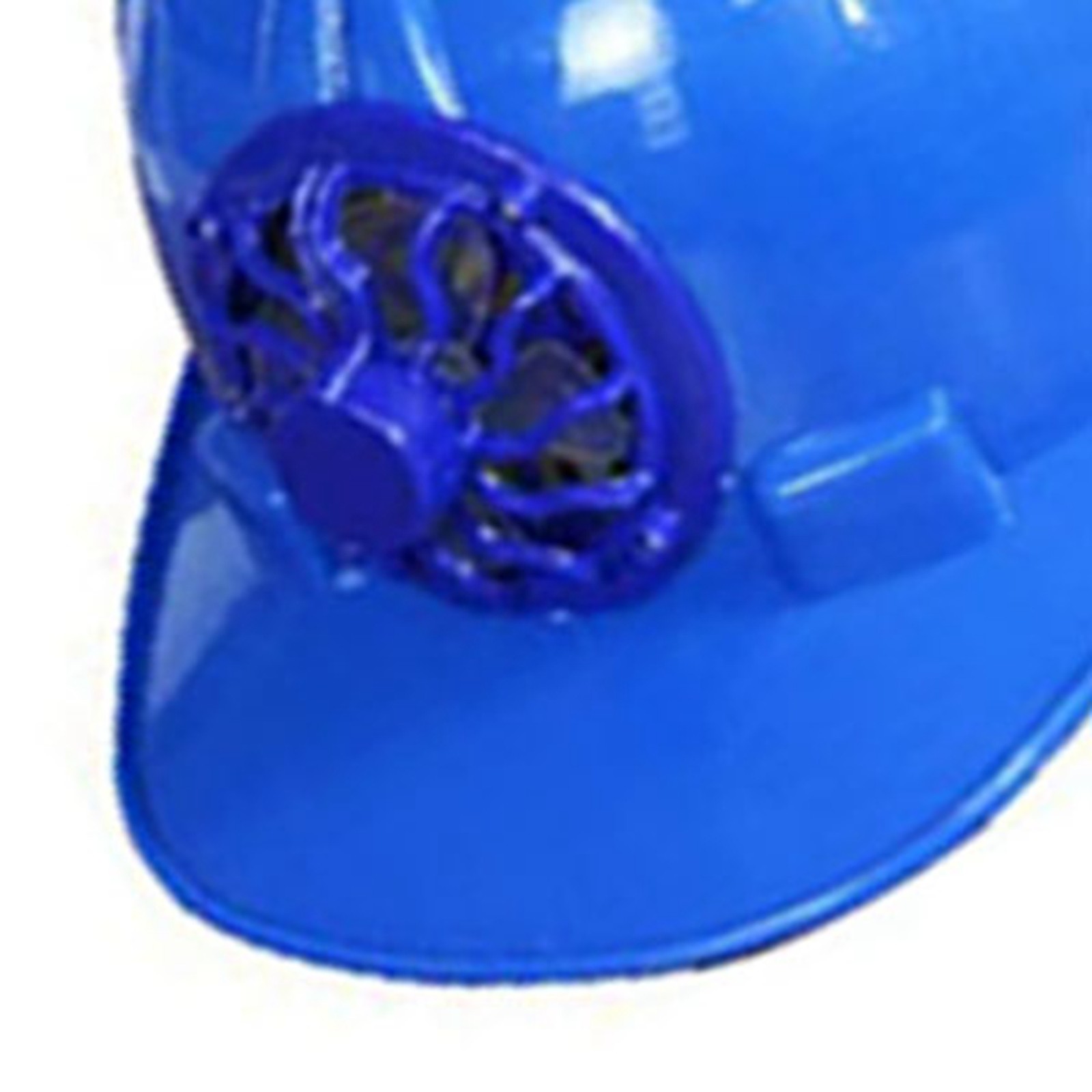 Solar Powered Cooling Fan Safety Helmet For Construction Site Easy To Use