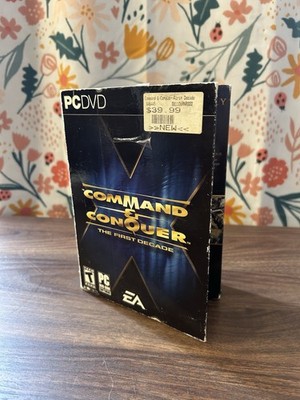 Command & Conquer: The First Decade (PC: Windows, 2006) CIB W/Codes & Poster