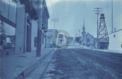 Street View Climax MI Michigan #2 RPPC Photo Postcard COPY