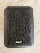 KLH 980 100 Watt 8 Ohm Black Speakers Indoor  Outdoor pair 
