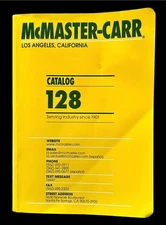 MCMASTER-CARR ~ CATALOG 128 ~ Los Angeles CA CALIFORNIA ~ 2022 Edition
