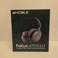 Noble Audio FoKus Apollo Wireless Hi-Fi ANC Over-Ear Headphones Black