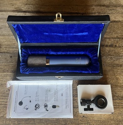 MXL M3-B Silicon Valve Microphone w/ Ring Holder & Padded Case 