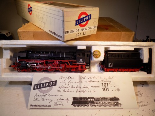 Liliput escala HO Deutsche Bundesbahn 4-6-2 #011066 C9 PROBADO (RARO) | Condition: Used