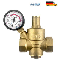 Wasserdruckminderer DN20 Messing Druckminderer Manometer
