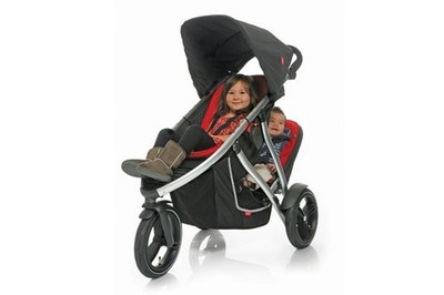 Phil & TEDS Vibe Vv2 Baby Stroller Black FRAME 2nd Seat ONLY FRONT WHEEL SOLD AS