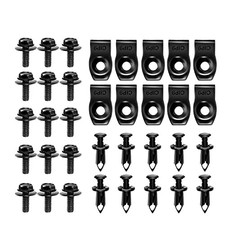 GRC-70 35PCS Engine Under Cover Splash Shield Guard Body 35PCS Extruded U-nuts