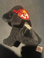Rare "GIGI The Black Poodle Dog" 1997 TY Beanie Baby April 7, 1997 RETIRED
