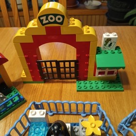 LEGO DUPLO Retired 6157 The Big Zoo Near Complete All Animals & Figures + EXTRAS