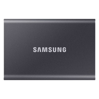 Samsung Portable SSD T7 2TB Tragbare Externe Festplatte Titan Grey MU-PC2T0T/WW