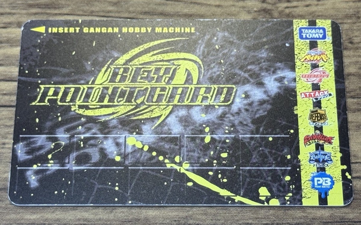 Takara Tomy Beyblade Metal Fight Accessory - Beypoint Card | eBay
