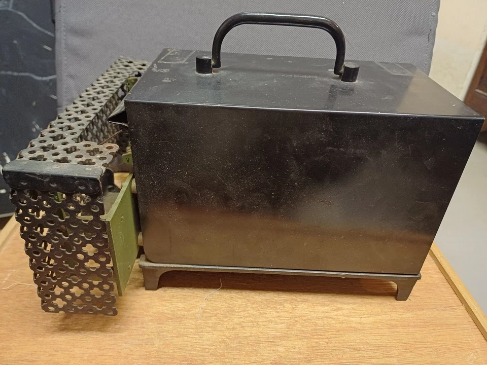 Ancien hygromètre à rouleau Jules Richard NG 5310 thermographe enregisteur à clé - Photo 3/4