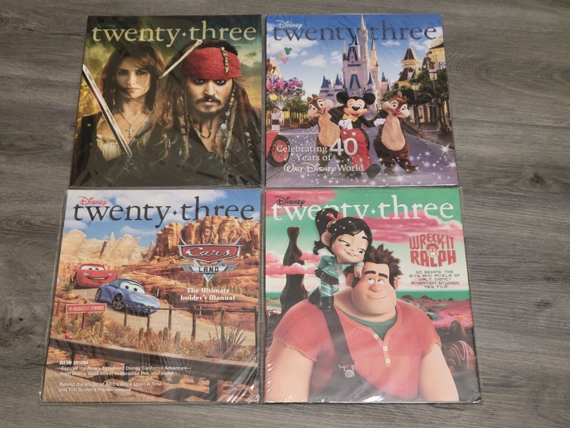 D23 Disney Twenty-Three Magazine Lot Of 8 From 2011 - 2027