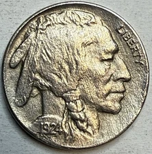 1924 - Buffalo Nickel - XF Details Acid/Cleaned Exact Coin Imaged #BF158
