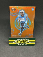 2021 Panini Chronicles - Dynagon Rookies Chuba Hubbard #D-12 (RC) Orange /75