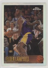 1996-97 Topps Chrome Refractor Elden Campbell #7R 12fj