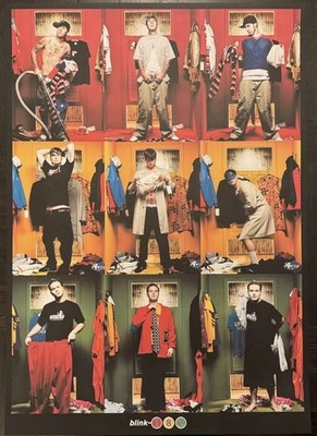 blink-182 Take Off Your Pants and Jacket 182 Day NYC Popup Poster 25th IN HAND