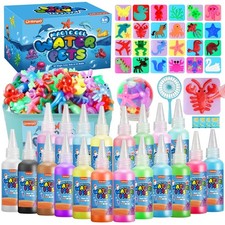 Magic Water Elf Toy Kit, Water Gel Kit Pets, 20 Gels 24 Molds, Squishies Senso